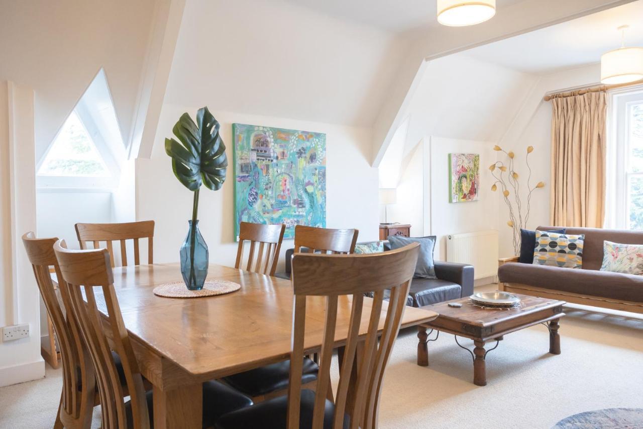 Spacious 3Br Victorian Cheltenham Loft Flat In Cotswolds - Free Parking Lejlighed Eksteriør billede